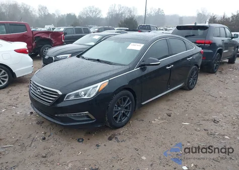 2015 Hyundai Sonata Limited z USA, uszkodzony, nr VIN 5NPE34AF7FH223171